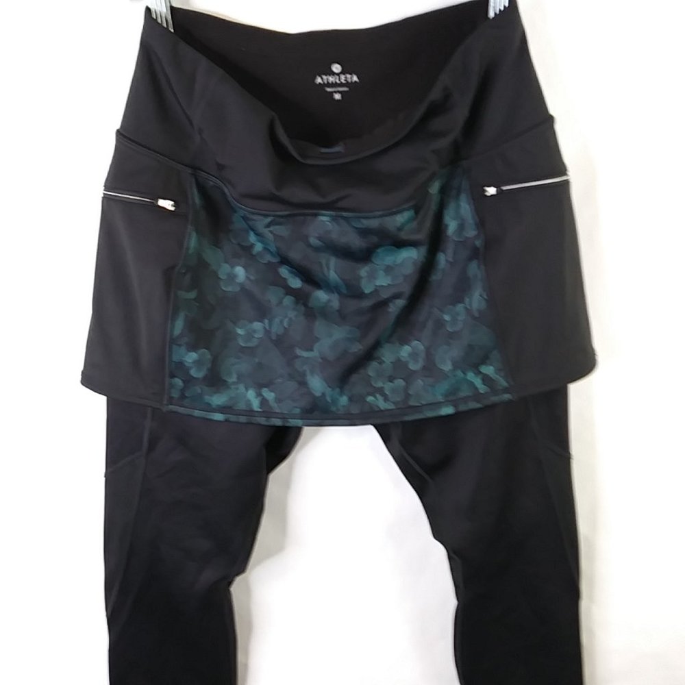 Athleta Pants/Skirted Leggings 2 in 1 w Pockets